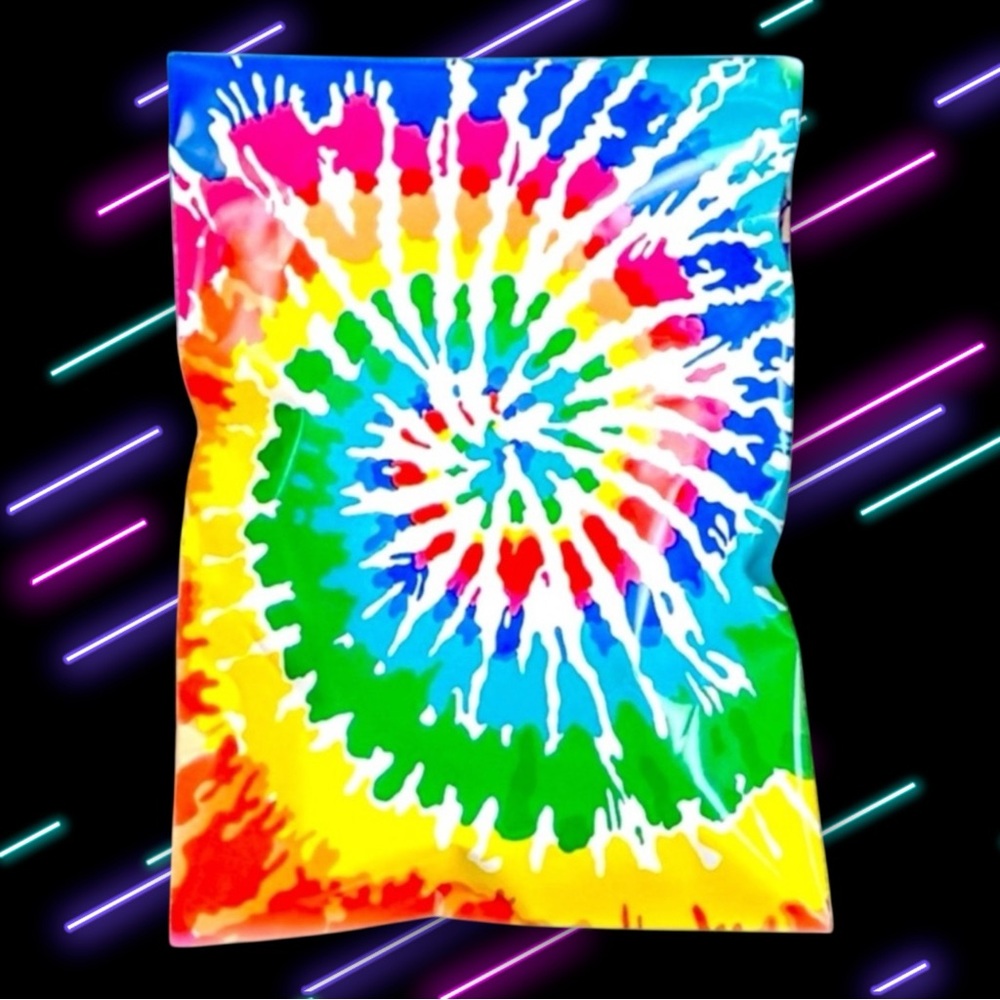 ( Quantity 25 10x13 ) Tie Dye Hippies Boho Poly Mailers Bag Shipping Envelope